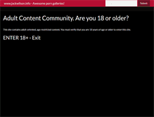 Tablet Screenshot of jackwilson.info